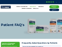 Patient FAQ - FeraMax