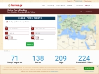 Ferries.gr - Boat / Ferry tickets Online Booking. Ferries to Greece an