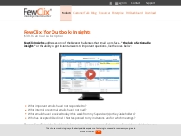 FewClix for Outlook Insights