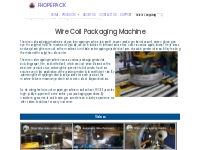 Wire coil packing machine | Wire wrapping machine | wire coil wrapping
