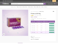 Buy Fildena 100 Mg Purple Pills (Sildenafil) Online Just Start at USA
