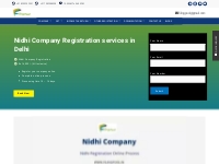 Nidhi Company Registration service provider in Delhi, India - Filing P
