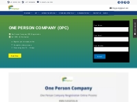 One person company registration service provider in Delhi - Filing Poo