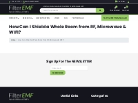 How Can I Shield a Whole Room from RF, Microwave   WIFI? | FilterEMF