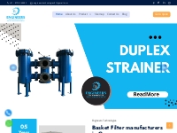 Basket Filter Manufacturers in Gurugram | Duplex Basket Strainer Suppl