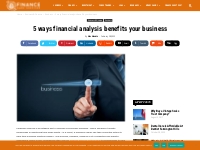 5 ways financial analysis benefits your business