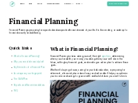 Financial Planning in UAE to Fulfill Your Unique Goals