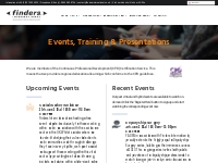 Events   training - Finders International
