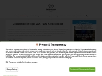 Description of Tiger JAX-T10U-K rice cooker | Find Rice Cooker