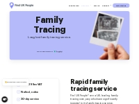Find Relatives | Family Tracing Services - Find UK People®