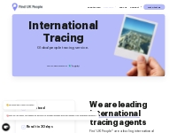 International People Tracing Services - Find UK People®