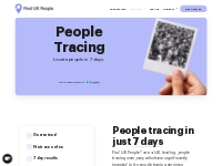 People Tracing Services | No Trace No Fee - Find UK People®