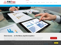 FINTrac Cloud Accounting | Data Access ... on the Move, anywhere anyti