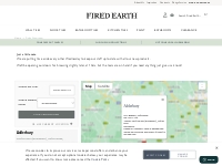 Find a Showroom  | Fired Earth