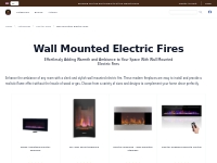 Shop Premium Wall Mounted Electric Fires Online