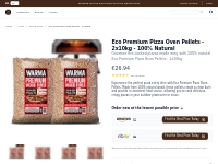 100% Natural Eco Premium Pizza Oven Pellets