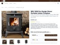 NRG 5KW Eco Design Stove: Portable Indoor Fireplace - Buy Now!