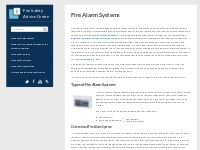   Fire Alarm Systems : Firesafe.org.uk