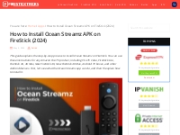 How to Install Ocean Streamz APK on FireStick (2024)