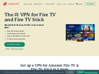 #1 VPN for Fire TV Stick | ExpressVPN