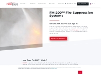 FM-200 Fire Suppression Systems - Firetrace