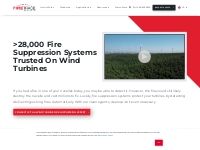 Wind Turbine Fire Suppression Systems | Firetrace