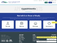 Appointments - First Commonwealth Credit Union