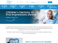 Pediatric Dentist Stirling | Beechboro | First Impressions