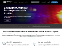Nationwide Broadband For First Responders   Public Safety at FirstNet