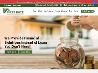 First Rate Lending | Low Down Payment Mortgages   Home Refinancing