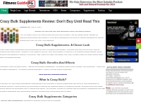 Crazy Bulk Supplements Review 2024: Don't Buy Until Read