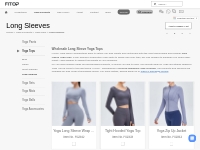 Wholesale Long Sleeve Yoga Tops Manufacturer & Supplier - Fitop
