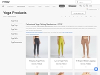 Professional Yoga Clothing Manufacturer - FITOP