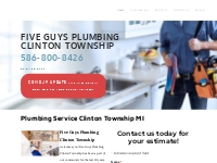 Plumber Clinton Twp MI | Plumbing Repair | Plumbing Installations