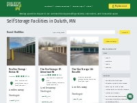 Self Storage Facilities in Duluth, MN | Five Star Storage