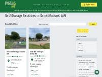 Self Storage Facilities in Saint Michael, MN | Five Star Storage