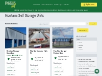 Self Storage Units in Montana | Five Star Storage