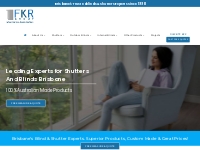#1 Shutters And Blinds Brisbane | FKR Group