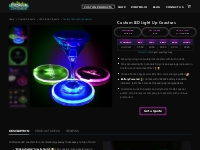 Custom LED Light Up Coasters - Flashion Statement