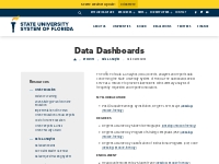 Data Dashboards - State University System of Florida