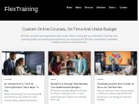 Custom Online Training - E-Learning, Customized Courses, Tests. All Su