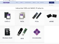 Leader in Industrial SSD   Industrial Memory Solutions