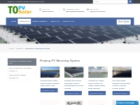 Floating PV Mounting Systems Manufacturer in China - Topper Solar