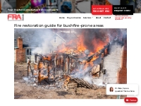 Fire restoration guide for bushfire-prone areas - Flood Restoration Au
