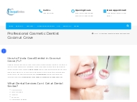 Cosmetic Dentist Coconut Grove FL | Dental Smiles | 305-667-5539