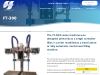 FT-300 Liquid Filling Machine - Flow Tronix