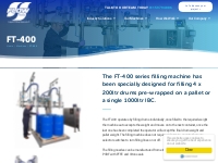 FT-400 Liquid Filling Machine - Flow Tronix