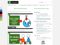 Spanish Audio | Online Listening Exercises, Phrases, Dialogues, Myths 