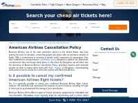 American Airlines Flight Cancellation Fee Policy with flyingfarez