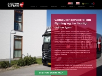 Computer service - Ned og opsætning af IT - Flyttefirma Sjælland